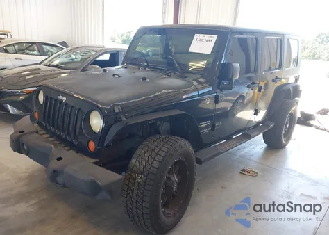 2008 Jeep Wrangler Unlimited Sahara из США, поврежденный, VIN 1J4GA59168L535200